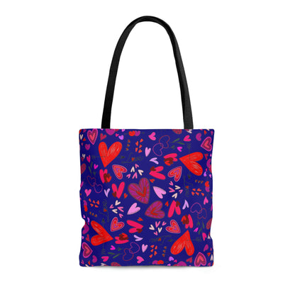 Heart Doodles - Ultramarine 160987 - Tote Bag