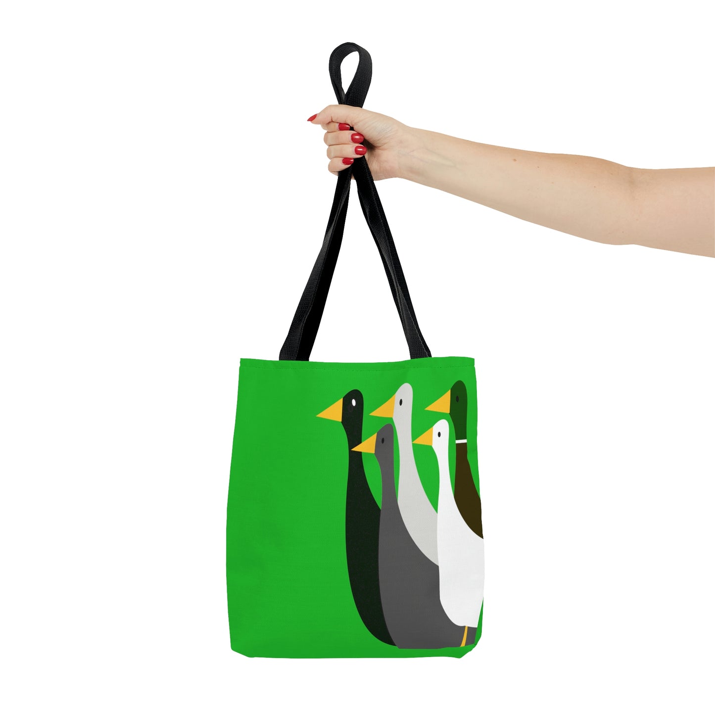 Take the ducks with you - Lime Green 21C12E  - Tote Bag