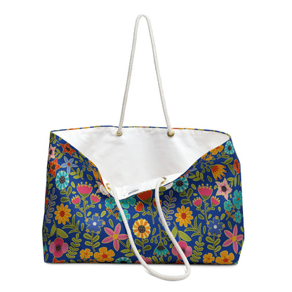 Playful Spring Flowers - Weekender Bag