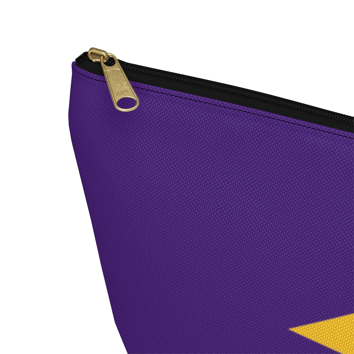 Nifty Ducks Co. Logo2 - ducks - purple - Accessory Pouch w T-bottom