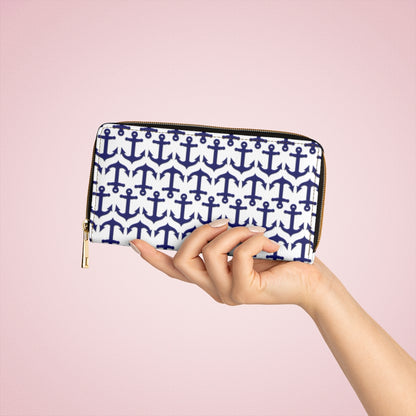 Anchors Aweigh - Zipper Wallet