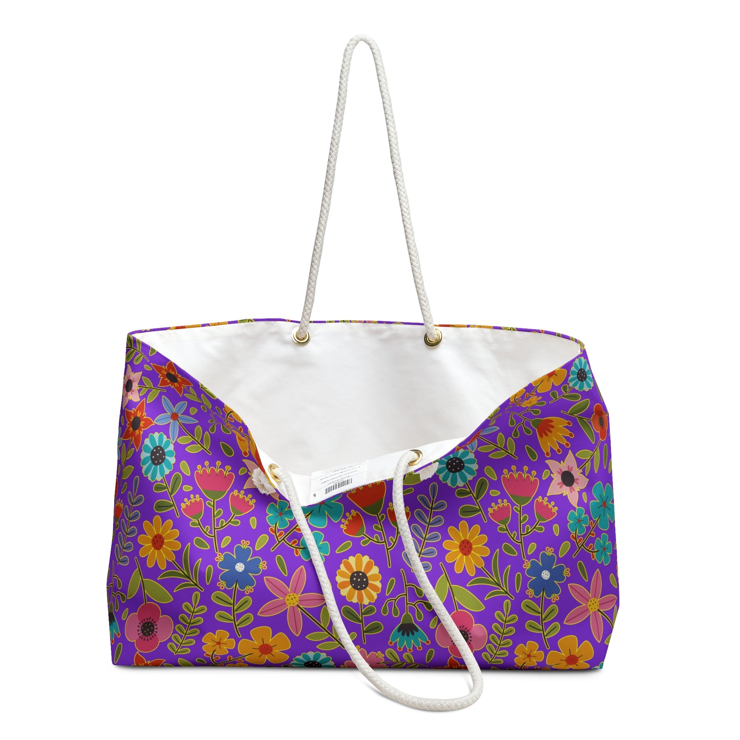 Playful Spring Flowers - Weekender Bag