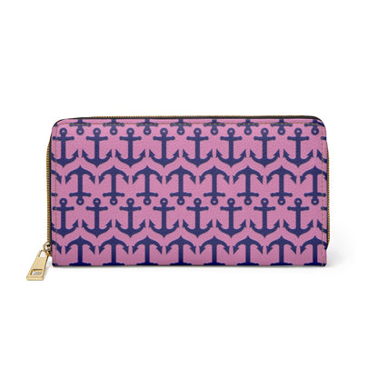 Anchors Aweigh - Zipper Wallet