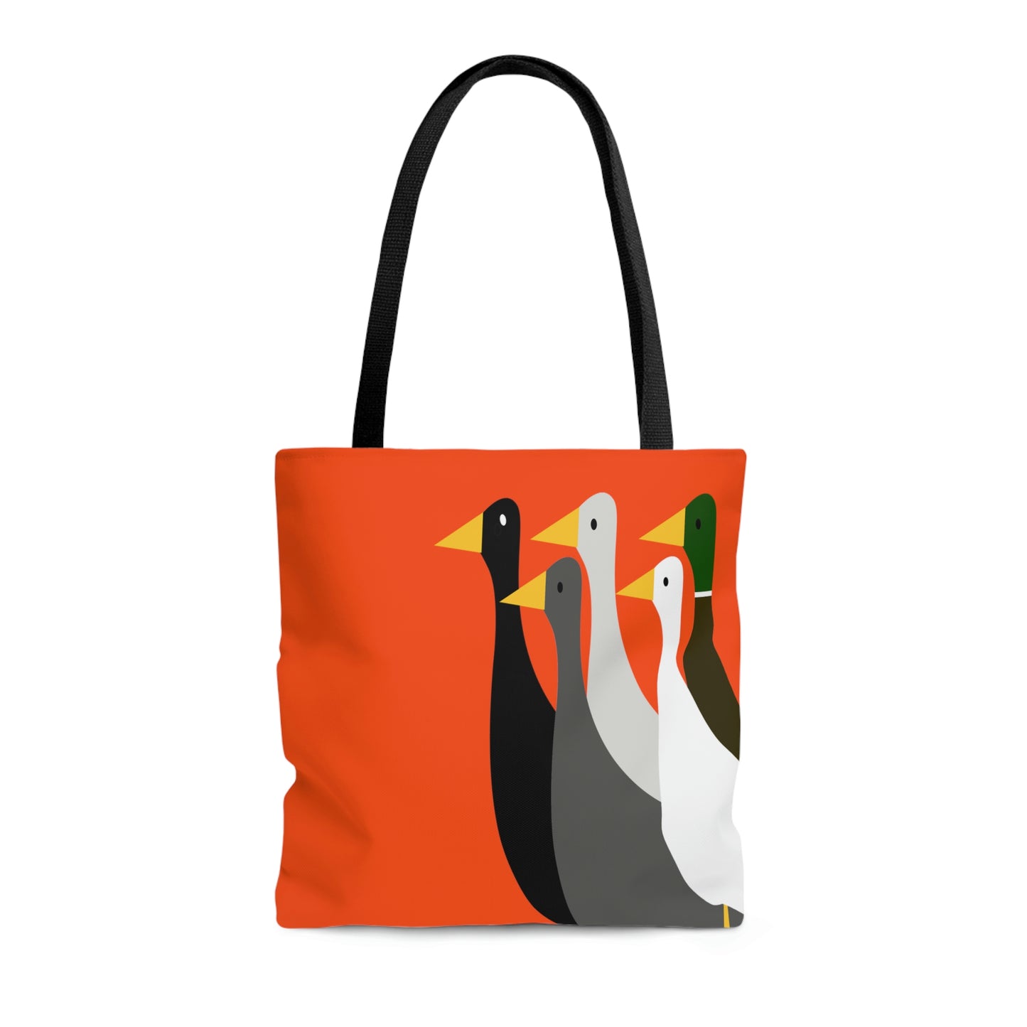 Take the ducks with you - Orange fc4f15  - Tote Bag