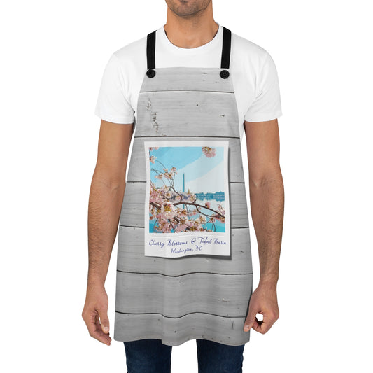 Instant Photo - Tidal Basin Cherry Trees - Apron