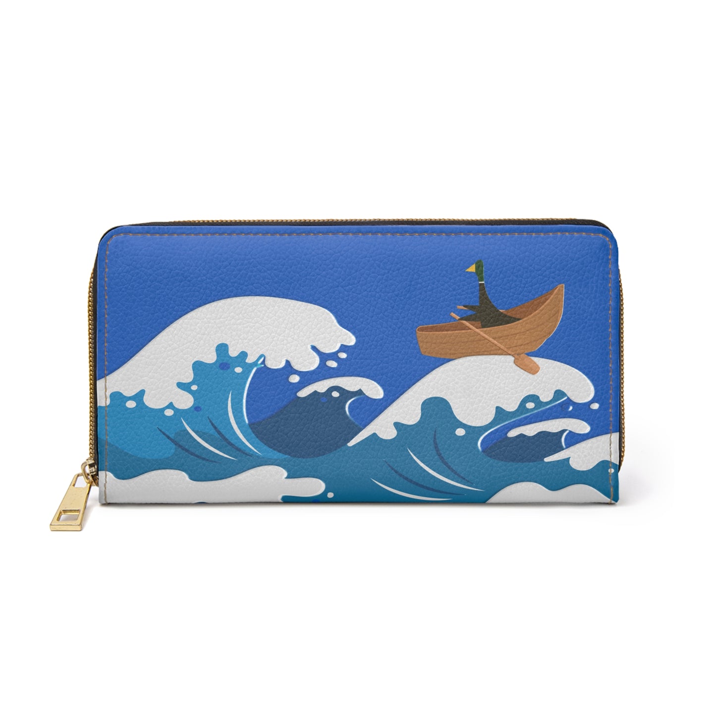 Rough Seas - Zipper Wallet