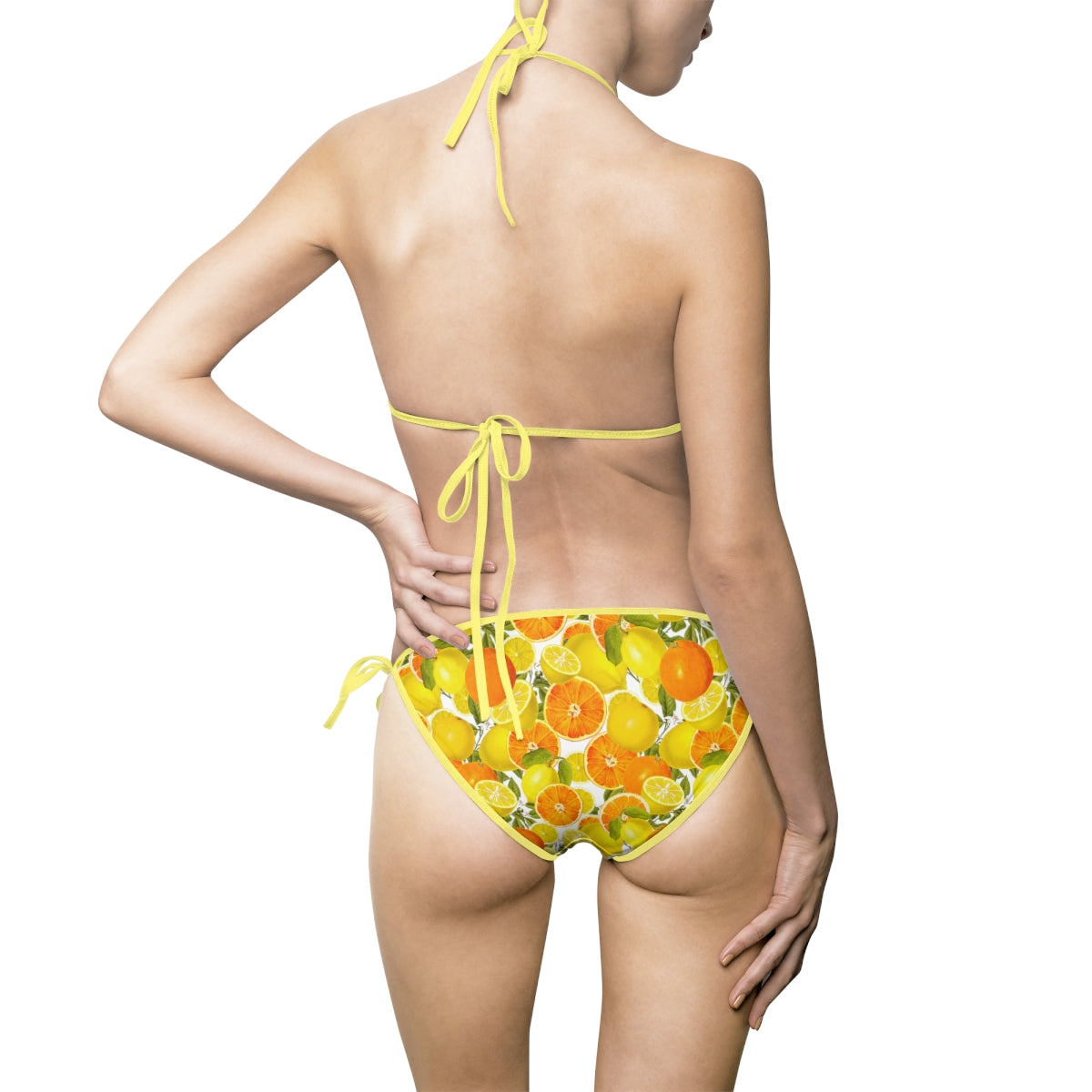 Summer Citrus - Women's Bikini Swimsuit