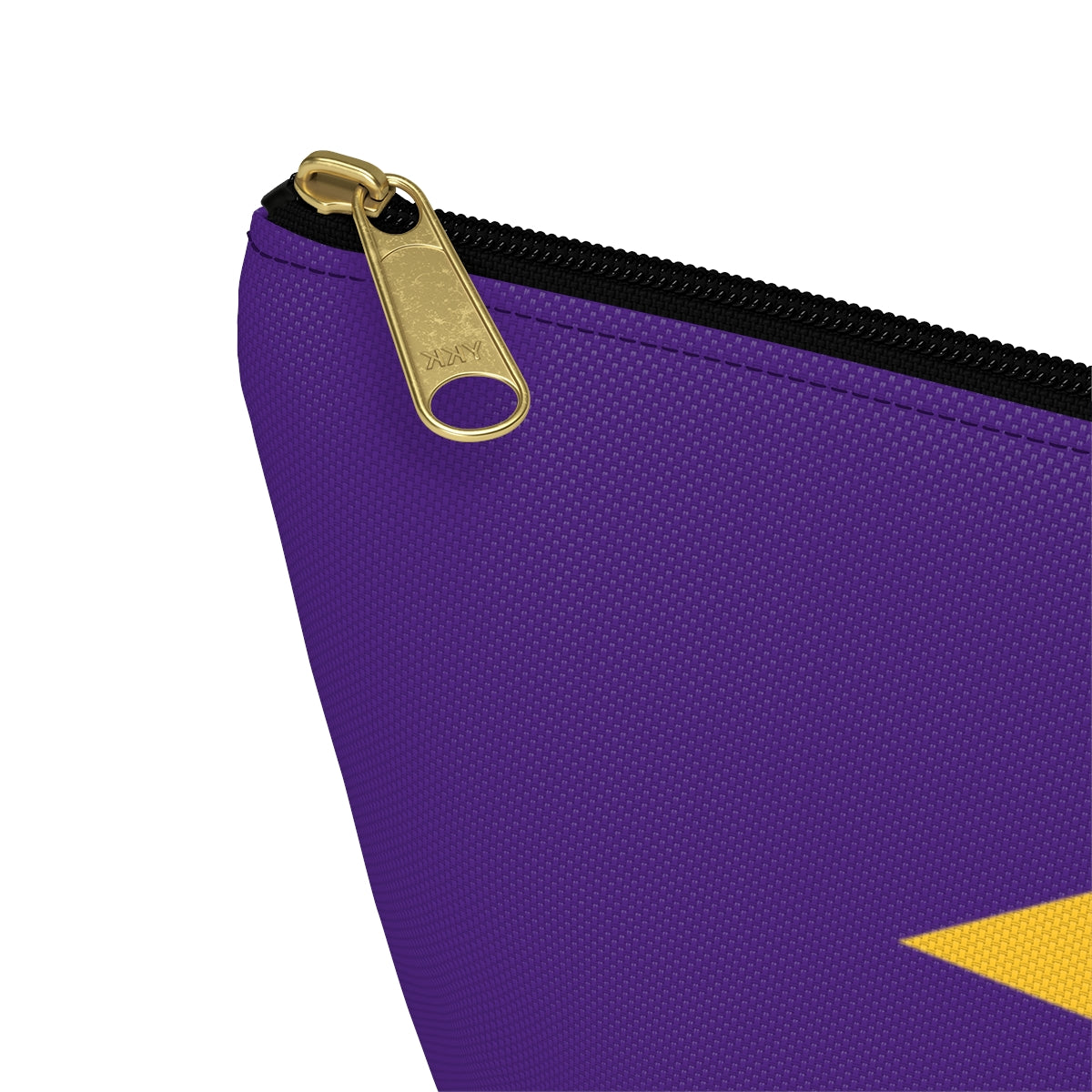 Nifty Ducks Co. Logo2 - ducks - purple - Accessory Pouch w T-bottom