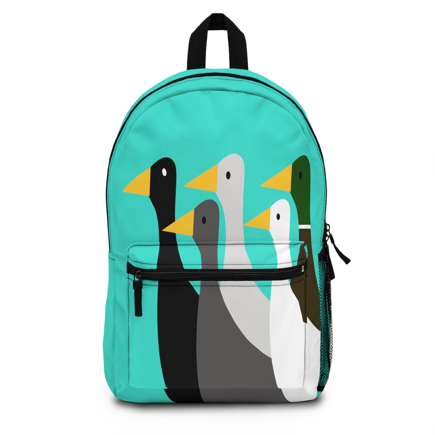 Bring the Ducks with you - Turquoise 40E0D0 - Backpack