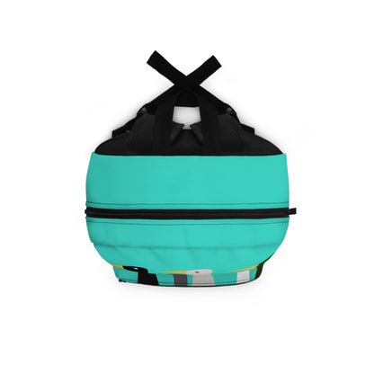 Bring the Ducks with you - Turquoise 40E0D0 - Backpack