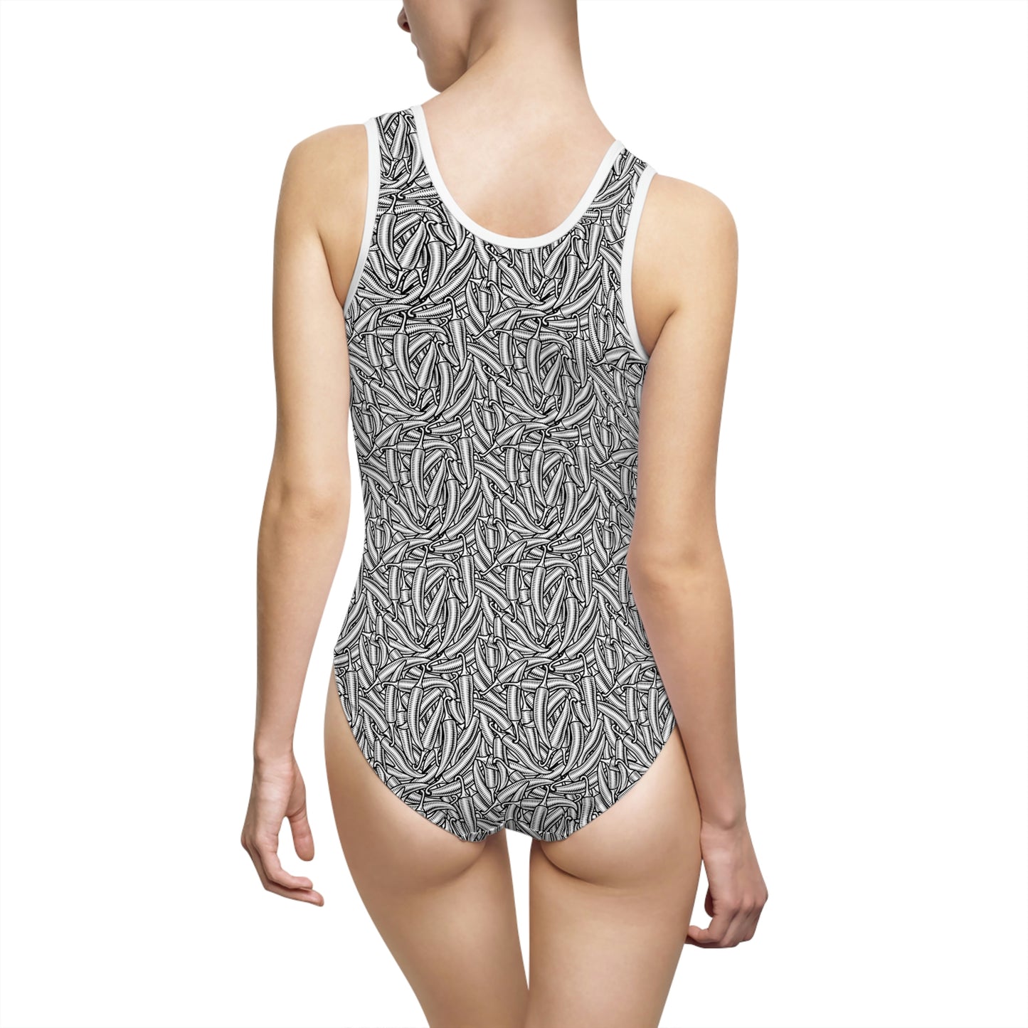 Add a little heat to the beach - Women's Classic One-Piece Swimsuit