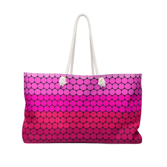 Variations on Pink - Weekender Bag