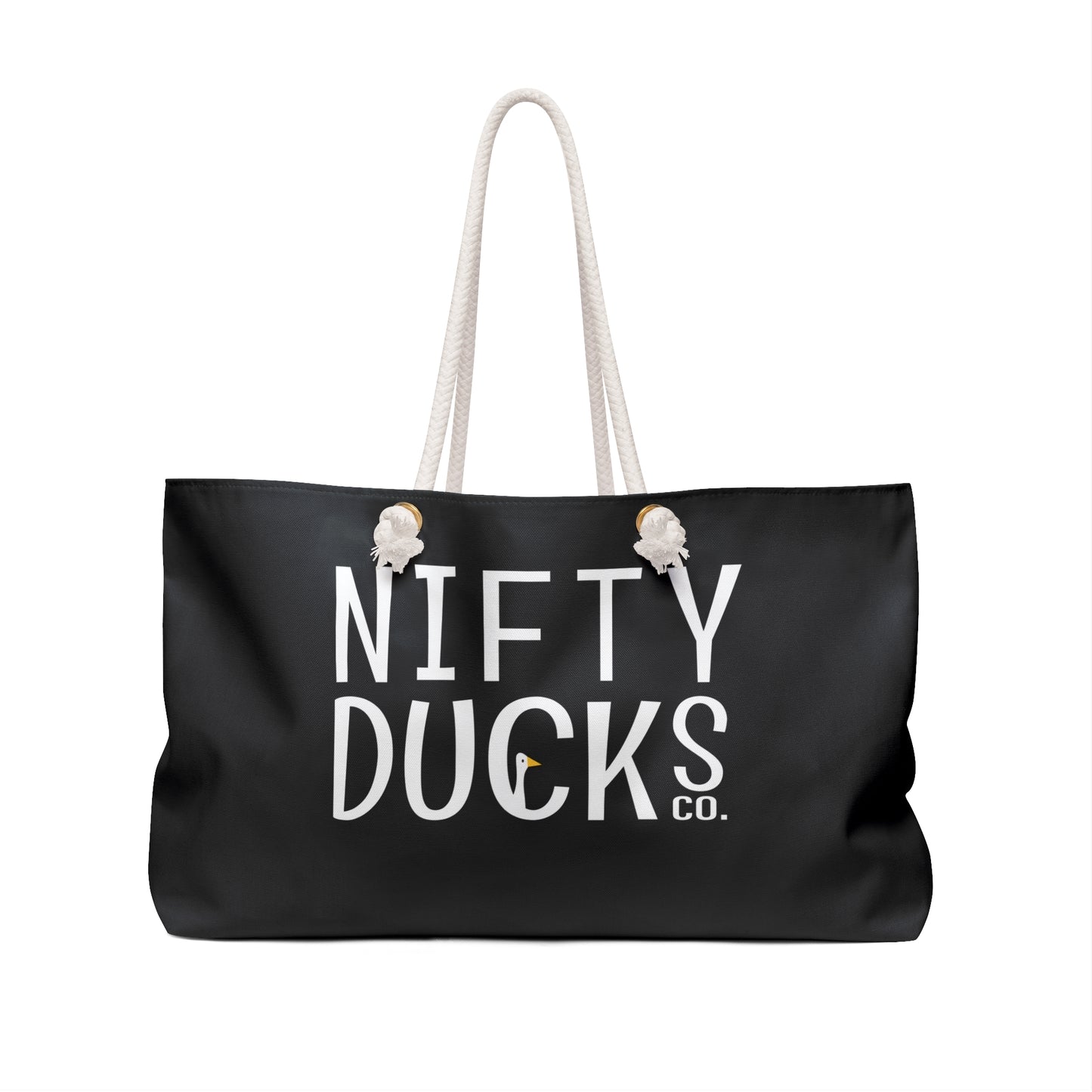 Nifty Ducks Co. Logo2  - Weekender Bag