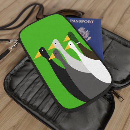 Take the ducks with you - Kelly Green 4cbb17 - Passport Wallet