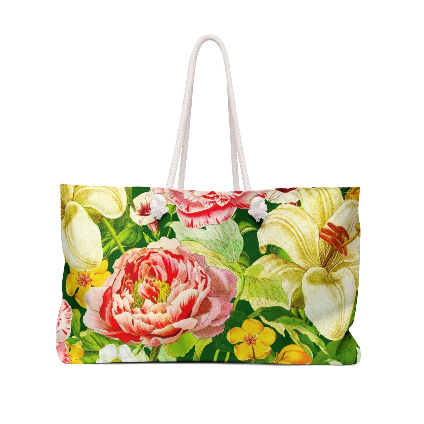 Peonies and Lilies - Weekender Bag