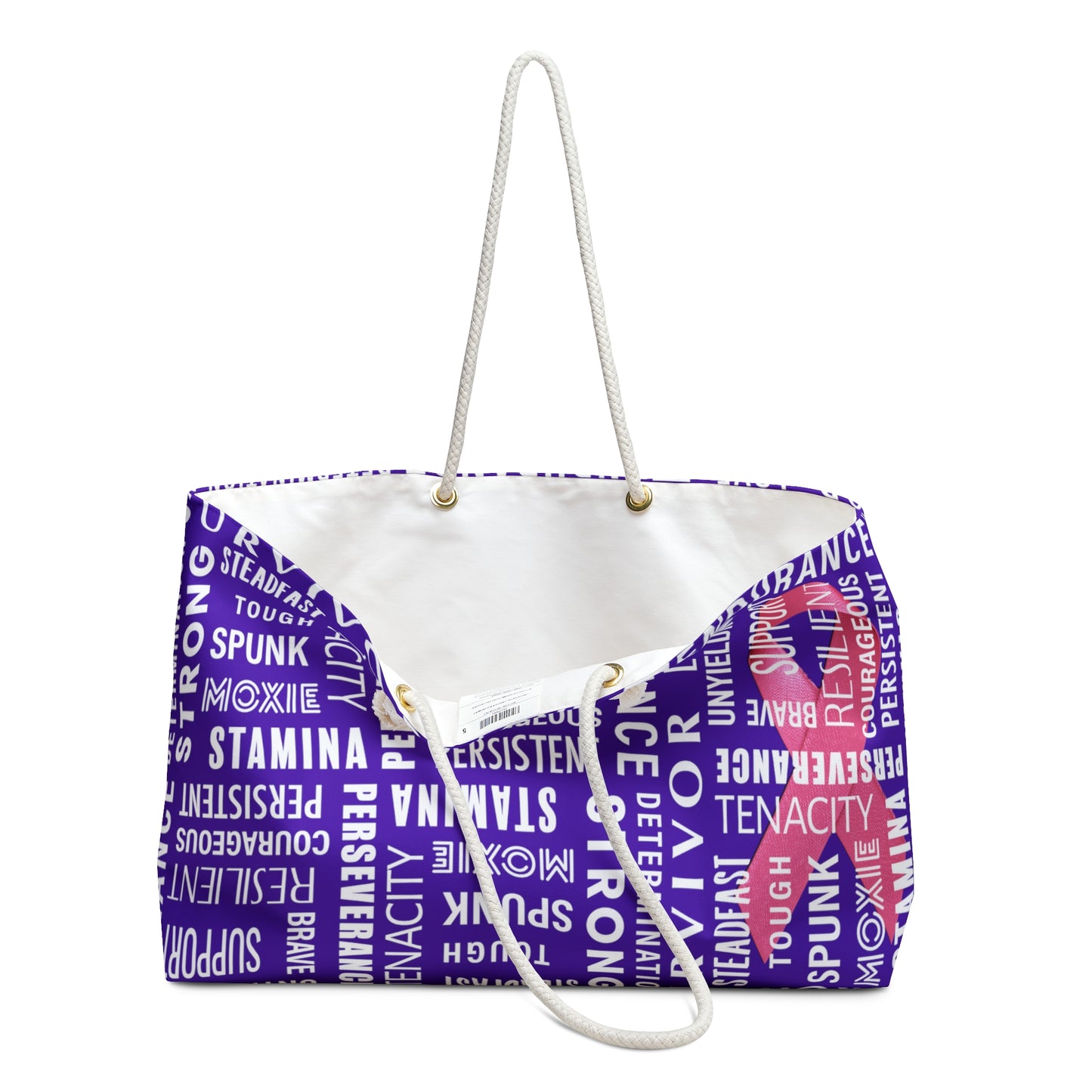 Celebrating the Survivors Supporting the Fighters - Purple Heart 5412AB - Weekender Bag