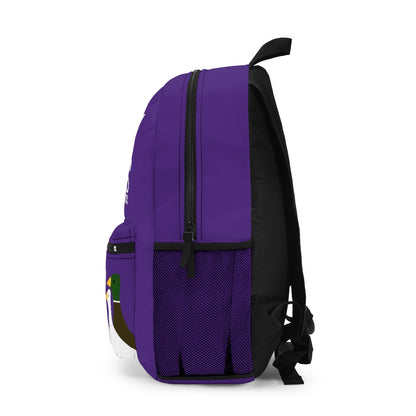 Nifty Ducks Co. Logo2 - purple - Backpack