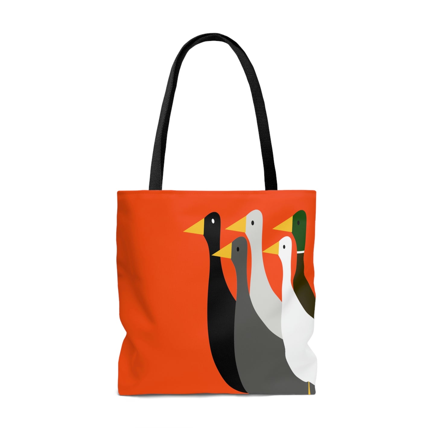 Take the ducks with you - Orange fc4f15  - Tote Bag