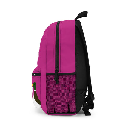 Nifty Ducks Co. Logo2 - Medium Red Violet c42a86 - Backpack