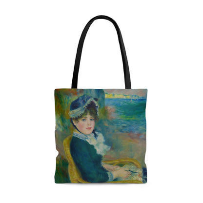 By the Sea - Auguste Renoir - Tote Bag