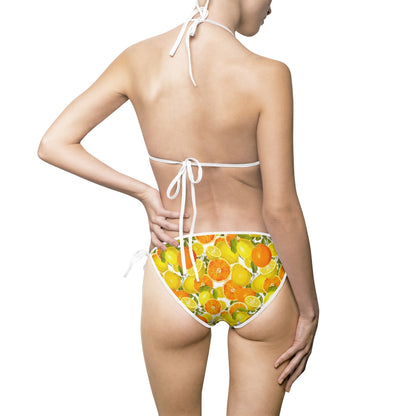 Summer Citrus - Women's Bikini Swimsuit
