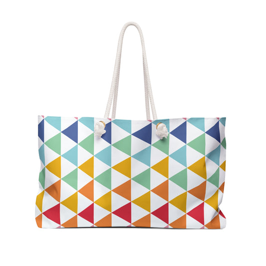 Colorful Triangles - Weekender Bag