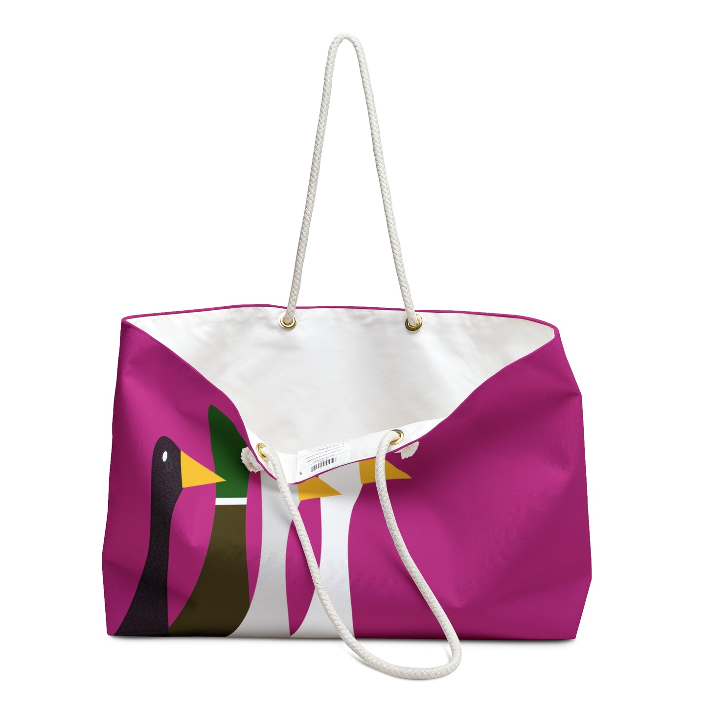 Nifty Ducks Co. - dark pink - Weekender Bag