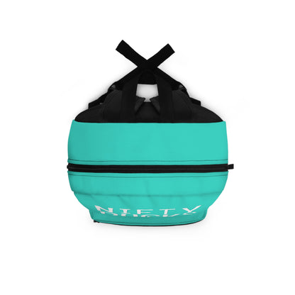 Nifty Ducks Co. Logo2 - Turquoise 40E0D0 - Backpack