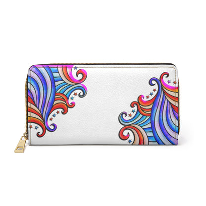 Patriotic pizzazz - Zipper Wallet