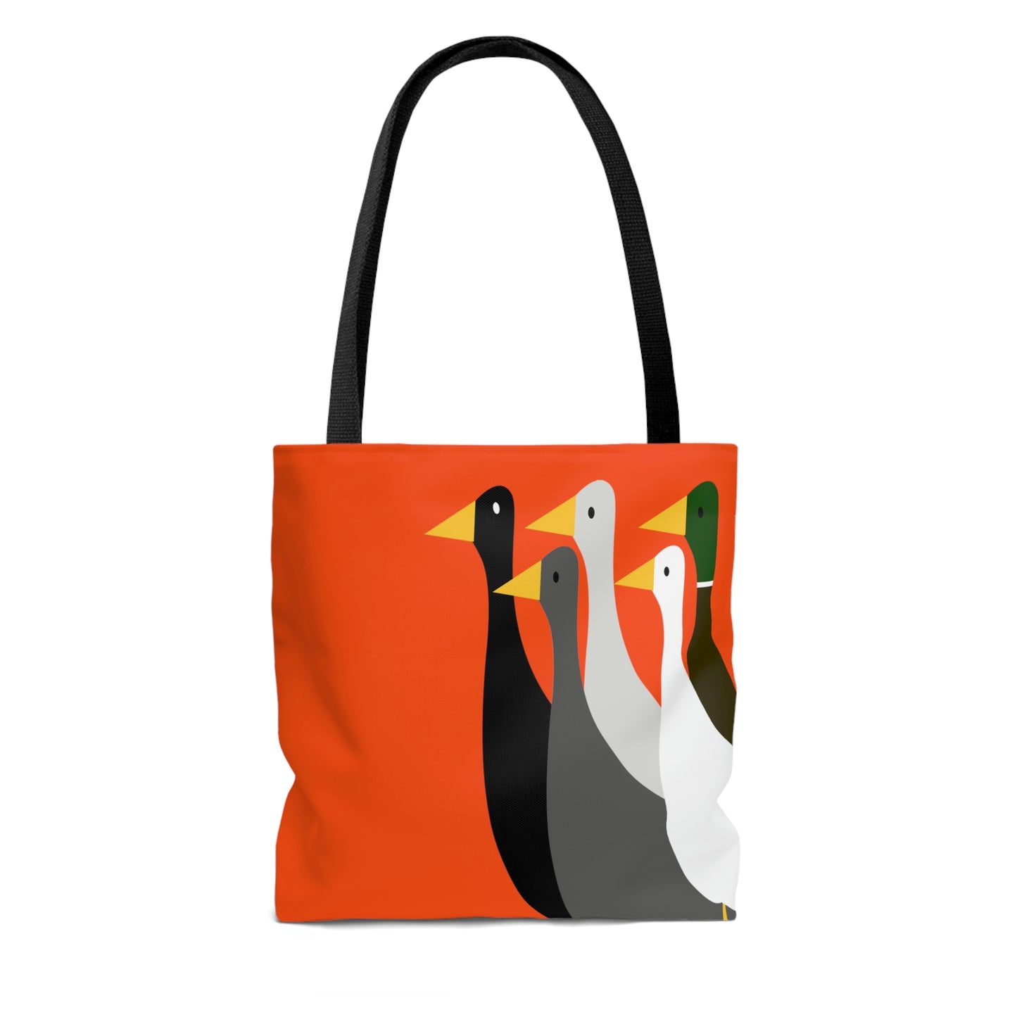 Take the ducks with you - Orange fc4f15  - Tote Bag