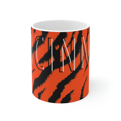 Bengal stripes - Cincinnati - Mug 11oz