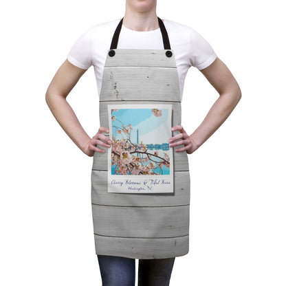 Instant Photo - Tidal Basin Cherry Trees - Apron